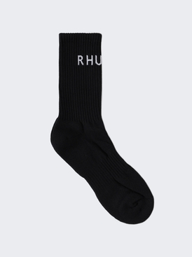 Classic Logo Sock Black And White