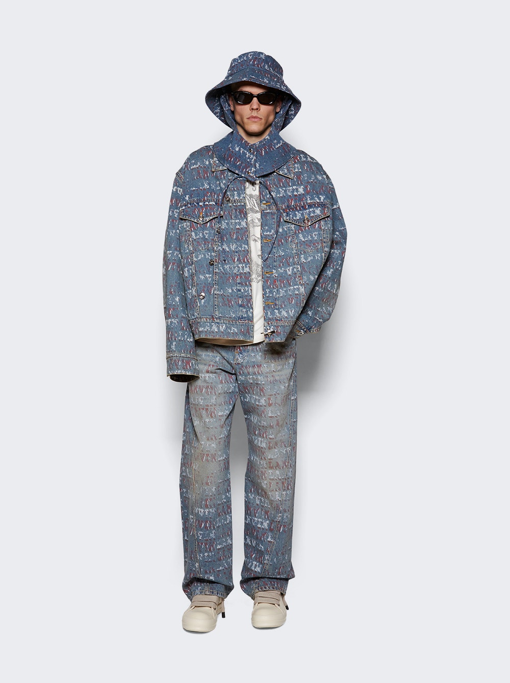 X Future Regular Twisted Leg Trousers Light Blue | The Webster X Future Regular Twisted Leg Trousers Light Blue | The Webster