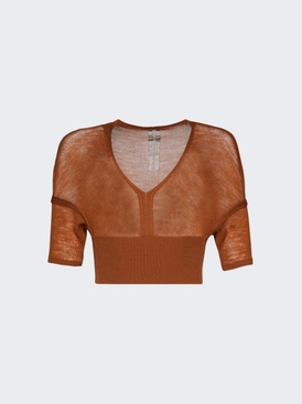 Maglia Cropped Top Clay