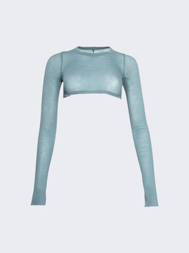 Long Sleeve Crop Top Mouthwash
