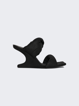 Twisted Cantilever 8 Sandals Black