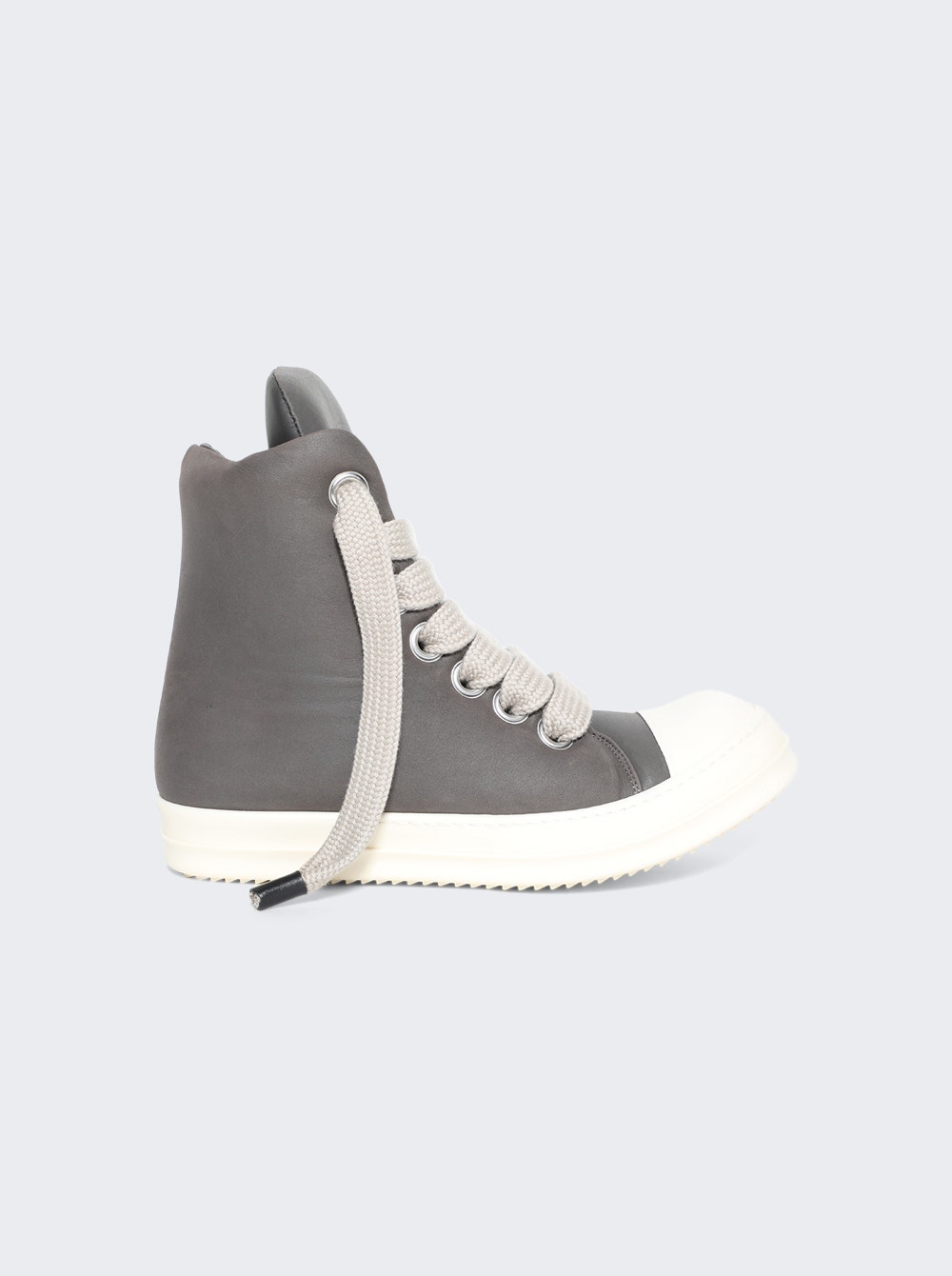 Jumbo Lace Padded Sneakers Dark Dust And Milk | The Webster Jumbo Lace Padded Sneakers Dark Dust And Milk | The Webster