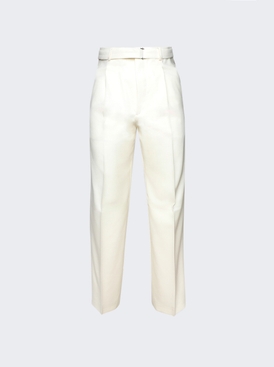 X Future Twisted Leg Trousers Milk