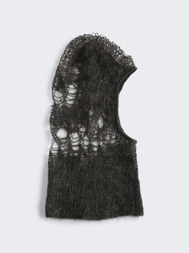 Knit Hood Dark Dust