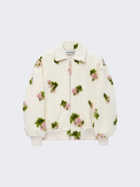 Jacket White And Green