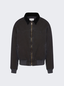 Bomber Jacket Washed Black