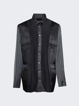 Patchwork Inside-out Jacket Charcoal