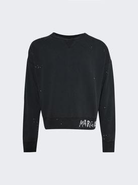 Sweatshirt Washed Black