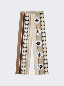 Paula's Ibiza Pyjama Trousers Beige And Multicolor