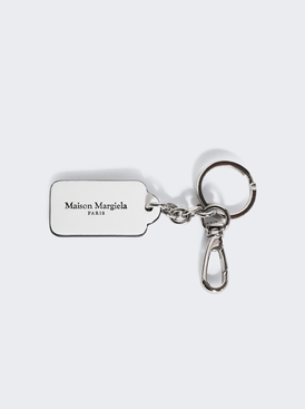 Tag Keyring Small Black And White