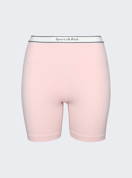 Serif Logo Biker Shorts