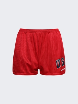 Usa Mesh Disco Short