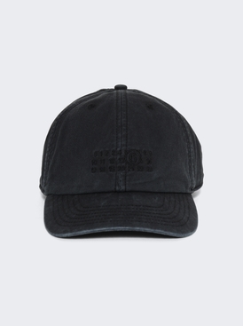 Baseball Cap Washed Black