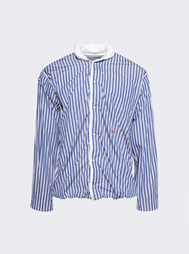 Striped Pillow Shirt Blue