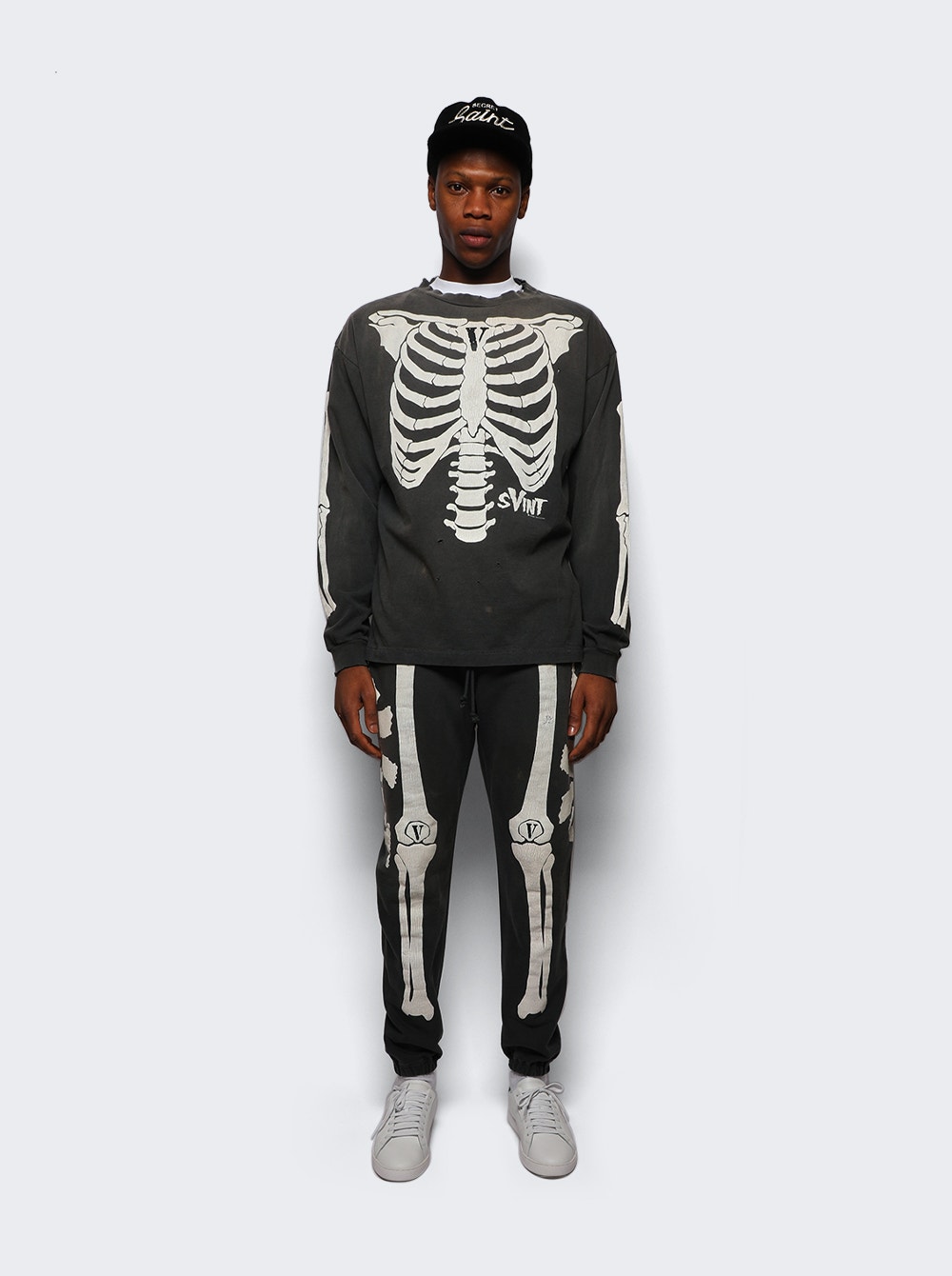X Vlone Bone Black Tee | The Webster X Vlone Bone Black Tee | The Webster
