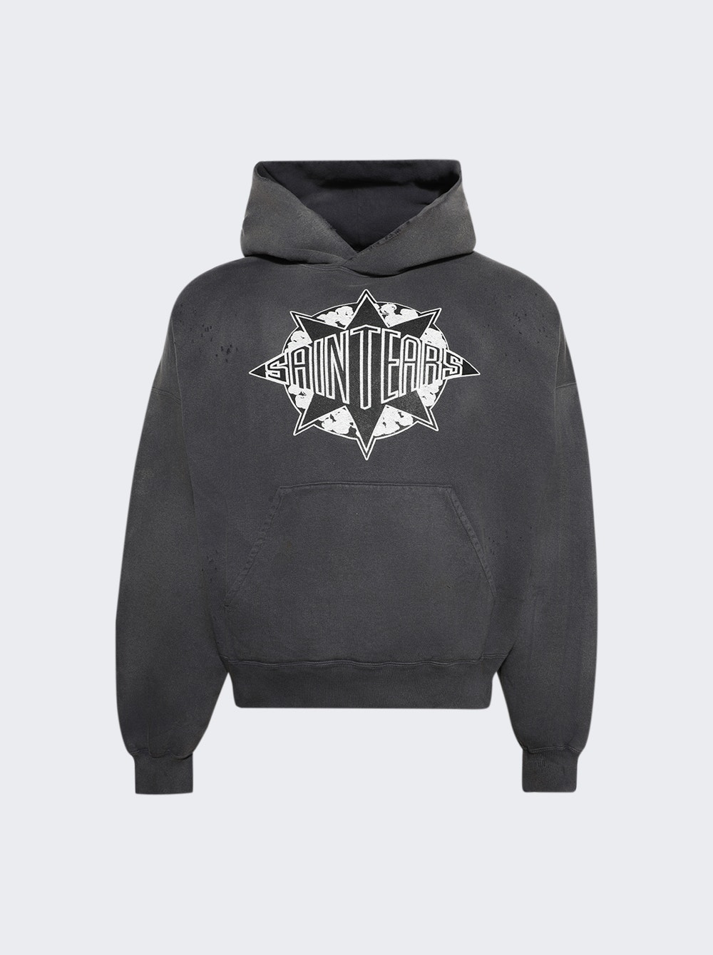 X Denim Tears Hoodie Washed Black | The Webster X Denim Tears Hoodie Washed Black | The Webster