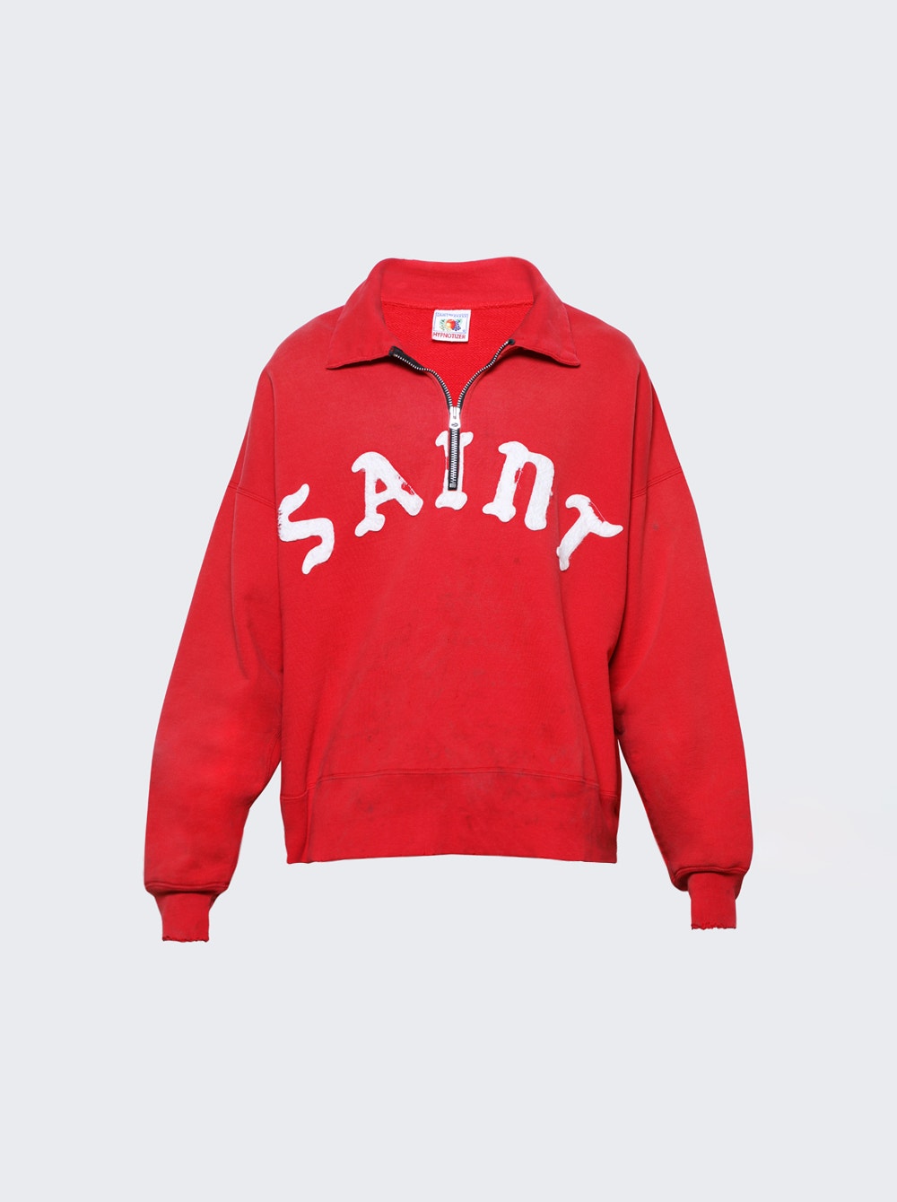 Half Zip Snt Sweatshirt Red | The Webster Half Zip Snt Sweatshirt Red | The Webster