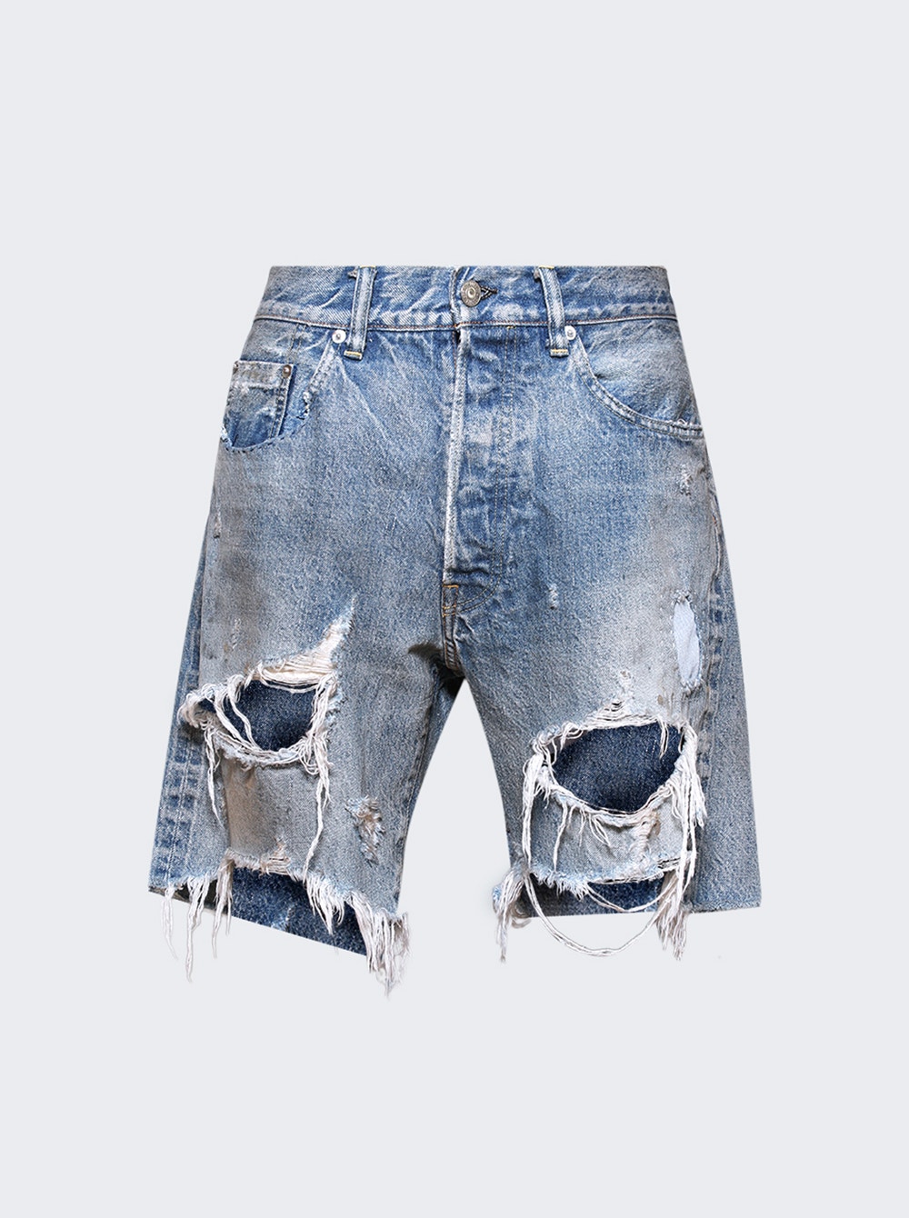 Distressed Denim Shorts Blue | The Webster Distressed Denim Shorts Blue | The Webster