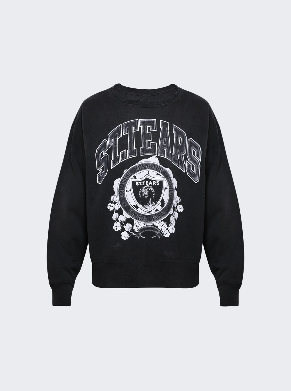 X Denim Tears Pullover Sweatshirt Black | The Webster X Denim Tears Pullover Sweatshirt Black | The Webster