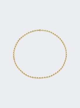 Black Diamond Elongated Hexagon Tennis Necklace 18k Yellow Gold