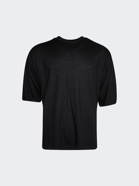 Felted Cashmere Surfer T-Shirt Black