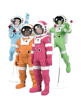 Gorillaz Spacesuit Band Set