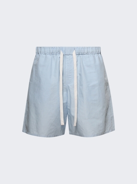 Drawstring Shorts Light Blue