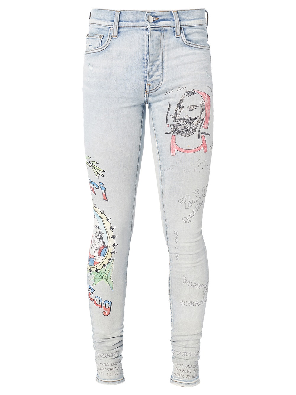 Zig Zag Jean Light Indigo | The Webster Zig Zag Jean Light Indigo | The Webster