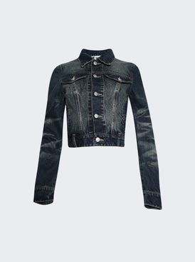 Treated Denim Jacket Light Wash