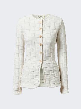 Uma Knitted Jacket White
