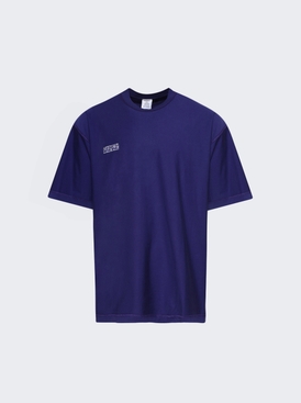 Inside Out Label Tee Royal Blue