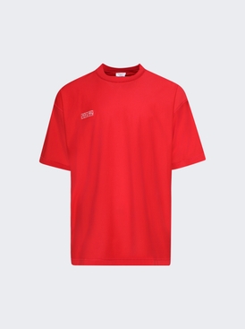 Inside Out Label Tee Red