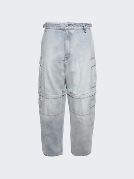 Cargo Jeans Light Blue