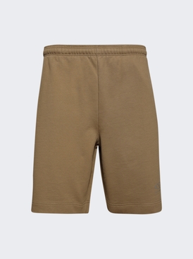 Oval Logo Shorts Taupe
