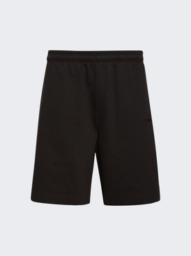 Embroidered Logo Shorts Black
