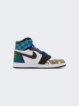 What The Designer Aj1 High Sneakers Multicolor