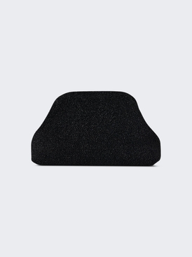 Mira Clutch Black Cotton