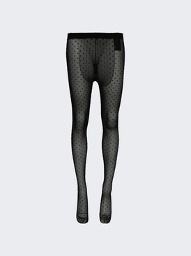 Polka Dot Tight Black