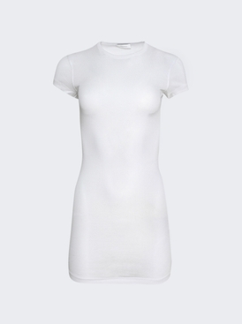 Cap Sleeve Mini Dress White