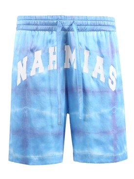 X The Webster Tye Dye Silk Shorts