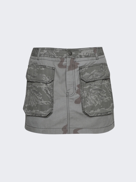 Regenerated Mini Skirt