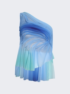 Wetlook One Shoulder Gradient Top Moonlight Gradient