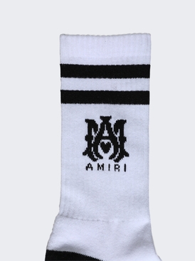 M.a. Ribbed Athletic Socks Black secondary image
