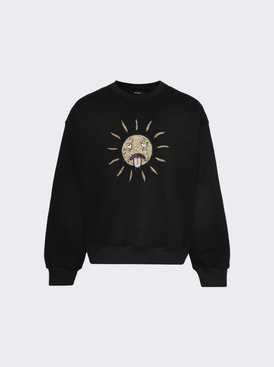 Beaded Sun Crewneck
