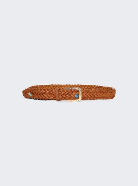 Nf Braided Belt Brown