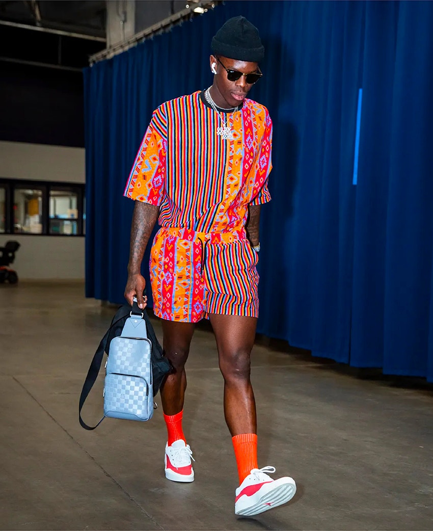 nba tunnel outfits