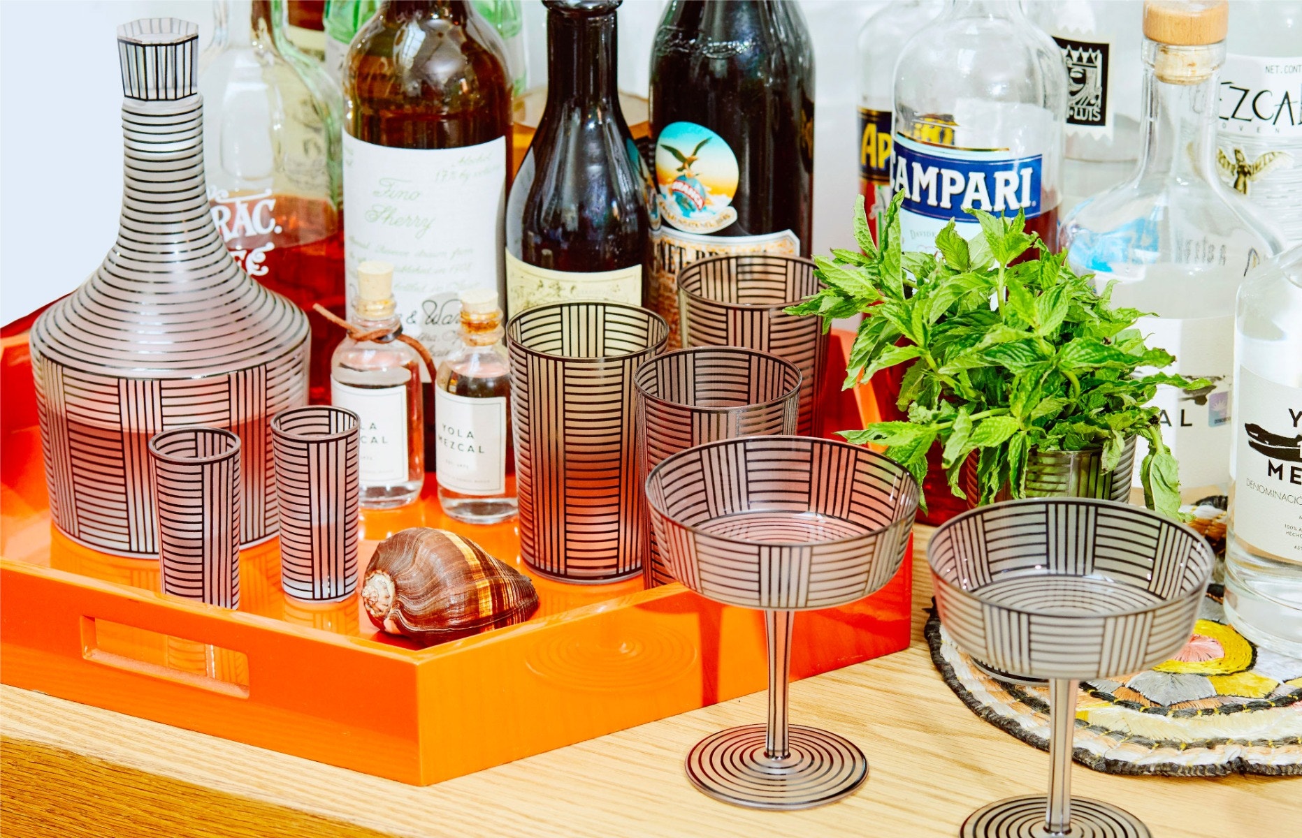 JOSEF HOFFMANN Serie B Wine Decanter – Serie B Champagne Glass – Serie B Liqueur Tumbler – Serie B Water Tumbler JOSEF HOFFMANN Serie B Wine Decanter – Serie B Champagne Glass – Serie B Liqueur Tumbler – Serie B Water Tumbler